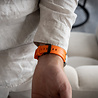 Bandz Bandz Correa silicona 'Luxe Liqiud' Apple Watch (naranja con negro) Bandz Bandz Correa silicona 'Luxe Liqiud' Apple Watch (naranja con negro)