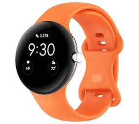 Strap-it Correa silicona clásico Google Pixel Watch 3 - 45mm (naranja)