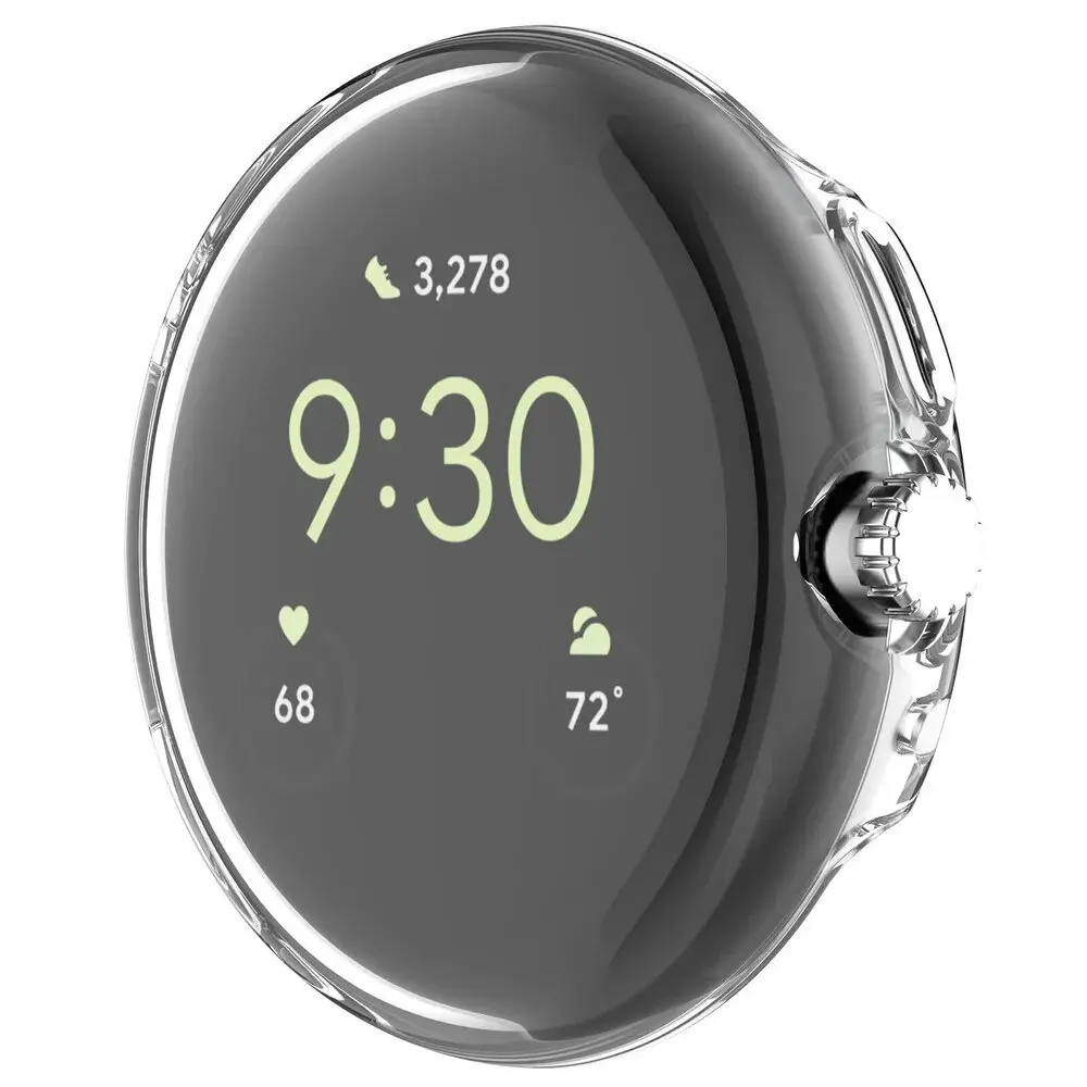 Strap-it Strap-it Funda TPU Google Pixel Watch 3 - 45mm (transparente)