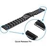 Strap-it Strap-it Correa reloj 22mm acero - universal (negro) Strap-it Strap-it Correa reloj 22mm acero - universal (negro)