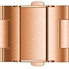 Strap-it Strap-it Correa reloj 22mm acero - universal (rosé oro) Strap-it Strap-it Correa reloj 22mm acero - universal (rosé oro)