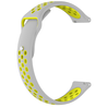 Strap-it Strap-it Correa reloj 20mm deportiva - universal (gris/amarillo) Strap-it Strap-it Correa reloj 20mm deportiva - universal (gris/amarillo)
