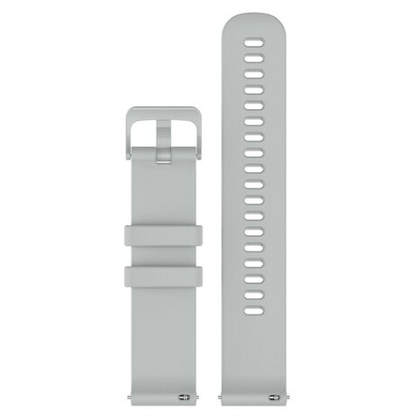 Strap-it Strap-it Correa reloj 18mm silicona - universal (gris)
