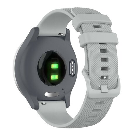 Strap-it Strap-it Correa reloj 18mm silicona - universal (gris)