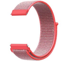 Strap-it Correa reloj 18mm nylon - universal (rosa/rojo) Strap-it Correa reloj 18mm nylon - universal (rosa/rojo)