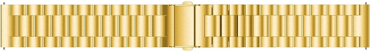 Strap-it Strap-it Correa reloj 18mm acero - universal (oro) Strap-it Strap-it Correa reloj 18mm acero - universal (oro)