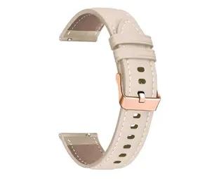 Strap-it Correa reloj 18mm cuero auténtico - universal (beige) Strap-it Correa reloj 18mm cuero auténtico - universal (beige)