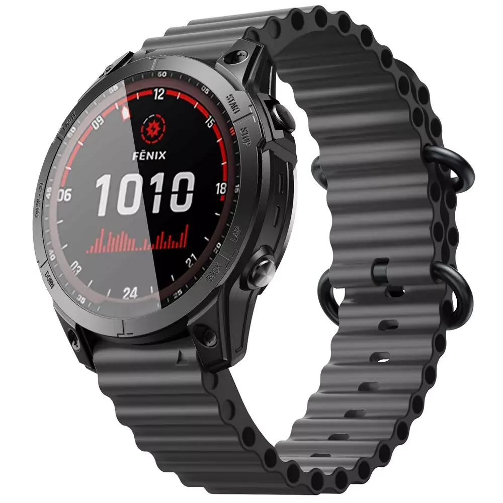 Strap-it Strap-it Correa Ocean Garmin Fenix 7 (negro) Strap-it Strap-it Correa Ocean Garmin Fenix 7 (negro)