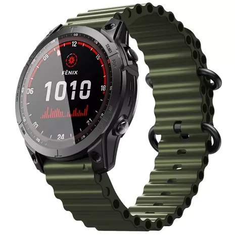 Strap-it Strap-it Correa Ocean Garmin Epix Pro (Gen 2) 47mm (verde militar) Strap-it Strap-it Correa Ocean Garmin Epix Pro (Gen 2) 47mm (verde militar)