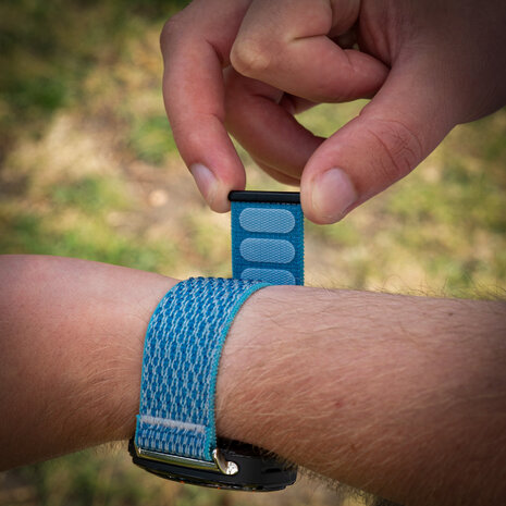Strap-it Strap-it Correa nylon Samsung Galaxy Watch Ultra (azul océano) Strap-it Strap-it Correa nylon Samsung Galaxy Watch Ultra (azul océano)