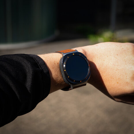 Strap-it Strap-it Correa cuero Samsung Galaxy Watch Ultra (marrón) Strap-it Strap-it Correa cuero Samsung Galaxy Watch Ultra (marrón)