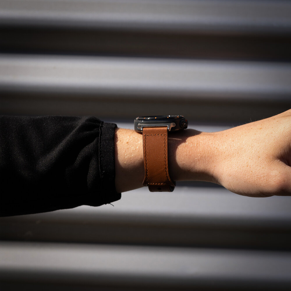 Strap-it Strap-it Correa cuero Samsung Galaxy Watch Ultra (marrón) Strap-it Strap-it Correa cuero Samsung Galaxy Watch Ultra (marrón)