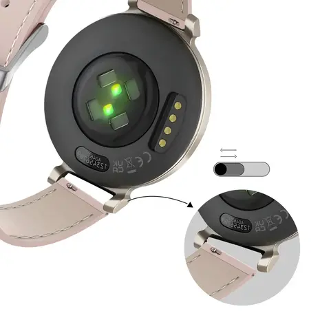 Bandz Bandz Correa reloj 14mm cuero - universal (rosa) Bandz Bandz Correa reloj 14mm cuero - universal (rosa)