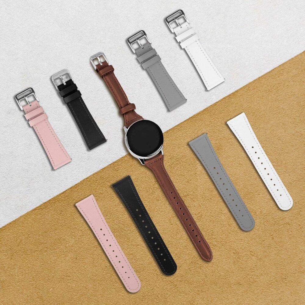 Strap-it Strap-it Correa reloj 22mm cuero - universal (negro elegante) Strap-it Strap-it Correa reloj 22mm cuero - universal (negro elegante)