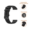 Strap-it Strap-it Correa reloj 22mm silicona de lujo - universal (negro) Strap-it Strap-it Correa reloj 22mm silicona de lujo - universal (negro)