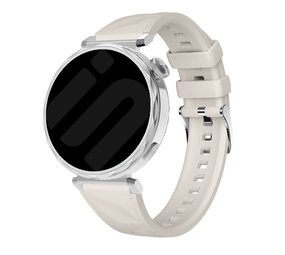 Strap-it Correa silicona premium Huawei Watch GT 5 41mm (blanco estrella)