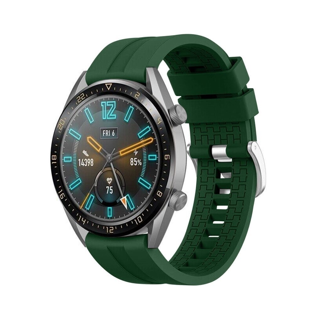 Strap-it Strap-it Correa silicona extrema Huawei Watch Ultimate (verde militar)