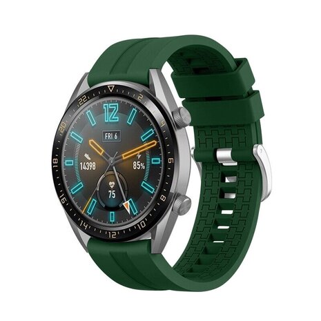 Strap-it Strap-it Correa silicona extrema Huawei Watch Ultimate (verde militar)