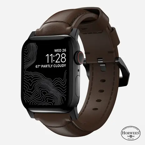 Nomad Nomad Correa cuero Traditional Apple Watch (marrón/negro) Nomad Nomad Correa cuero Traditional Apple Watch (marrón/negro)