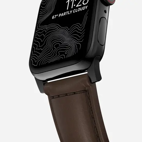 Nomad Nomad Correa cuero Traditional Apple Watch (marrón/negro) Nomad Nomad Correa cuero Traditional Apple Watch (marrón/negro)