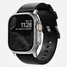 Nomad Nomad Correa cuero Modern Apple Watch (negro/plata) Nomad Nomad Correa cuero Modern Apple Watch (negro/plata)