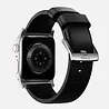 Nomad Nomad Correa cuero Modern Apple Watch (negro/plata) Nomad Nomad Correa cuero Modern Apple Watch (negro/plata)