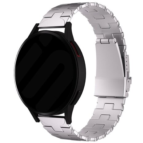 Strap-it Strap-it Correa titanio Butterfly Huawei Watch GT 5 Pro 46mm (plata) Strap-it Strap-it Correa titanio Butterfly Huawei Watch GT 5 Pro 46mm (plata)