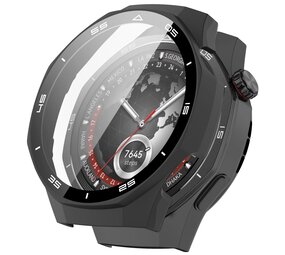 Strap-it Funda rígida con vidrio Huawei Watch GT 5 Pro 46mm (negro) Strap-it Funda rígida con vidrio Huawei Watch GT 5 Pro 46mm (negro)