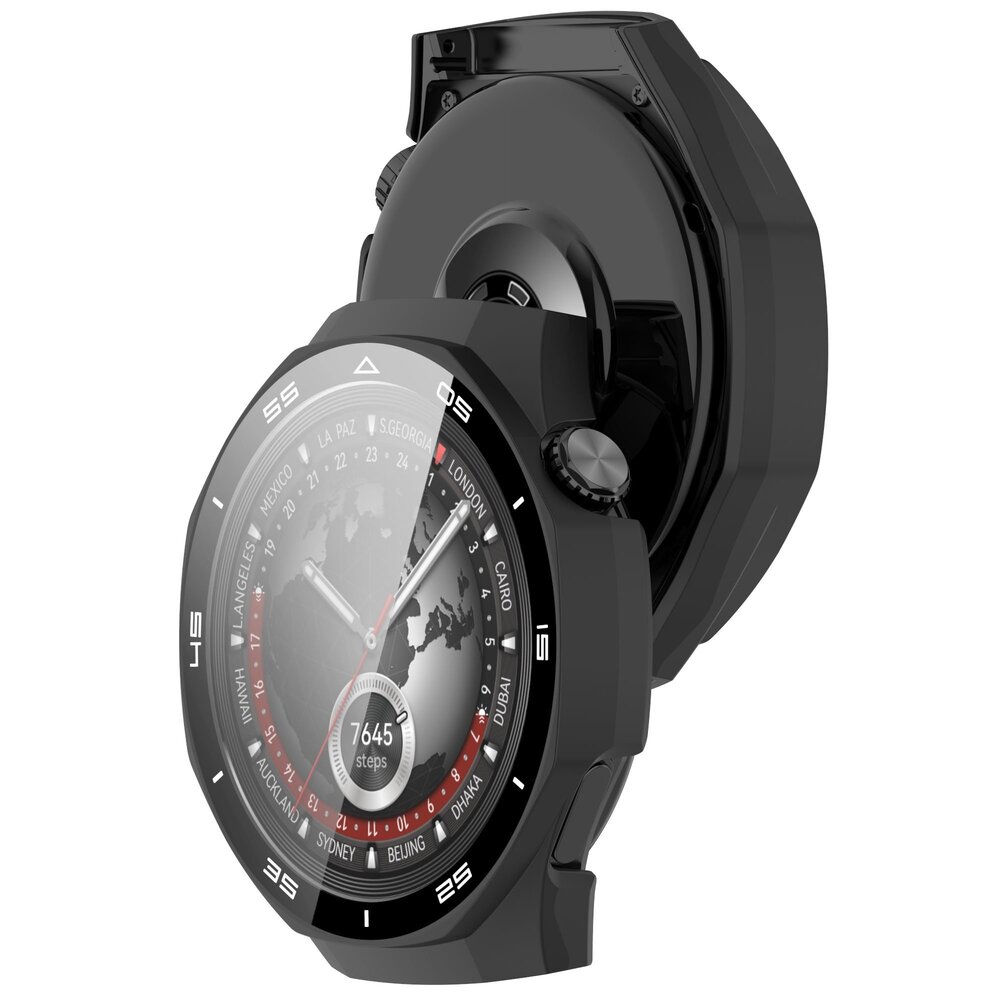 Strap-it Strap-it Funda rígida con vidrio Huawei Watch GT 5 Pro 46mm (negro) Strap-it Strap-it Funda rígida con vidrio Huawei Watch GT 5 Pro 46mm (negro)