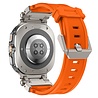Strap-it Strap-it Correa de TPU 'Explorer' Samsung Galaxy Watch Ultra (naranja con titanio) Strap-it Strap-it Correa de TPU 'Explorer' Samsung Galaxy Watch Ultra (naranja con titanio)