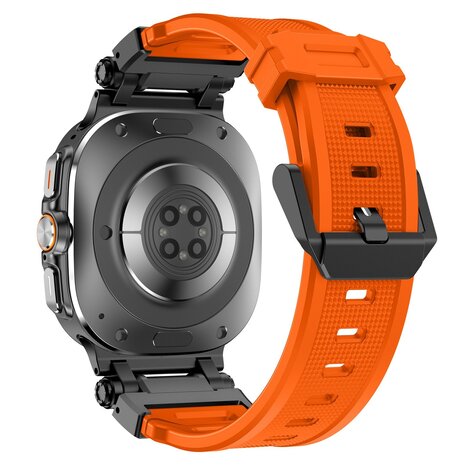 Strap-it Strap-it Correa de TPU 'Explorer' Samsung Galaxy Watch Ultra (naranja con negro) Strap-it Strap-it Correa de TPU 'Explorer' Samsung Galaxy Watch Ultra (naranja con negro)