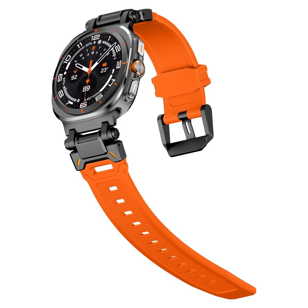 Strap-it Strap-it Correa de TPU 'Explorer' Samsung Galaxy Watch Ultra (naranja con negro) Strap-it Strap-it Correa de TPU 'Explorer' Samsung Galaxy Watch Ultra (naranja con negro)