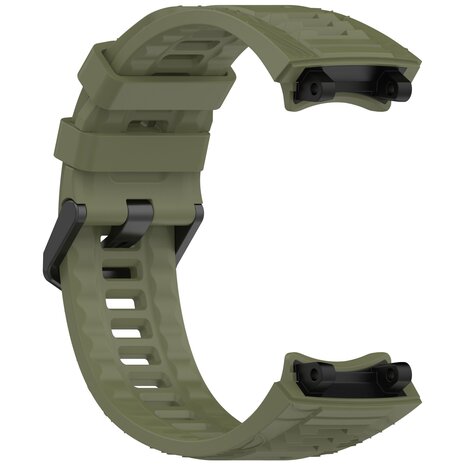 Strap-it Strap-it Correa silicona Amazfit T-Rex 3 (verde oscuro)