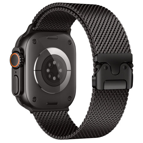 Strap-it Strap-it Correa Milanesa moderna Apple Watch (negro) Strap-it Strap-it Correa Milanesa moderna Apple Watch (negro)