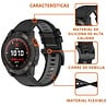 Strap-it Strap-it Correa deportiva Garmin Fenix 8 - 47mm (negro/gris) Strap-it Strap-it Correa deportiva Garmin Fenix 8 - 47mm (negro/gris)