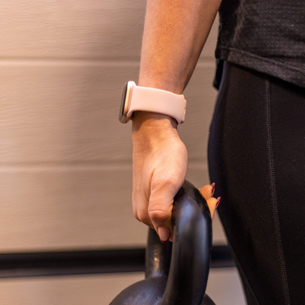 Strap-it Strap-it Correa silicona Apple Watch (rosa arena)