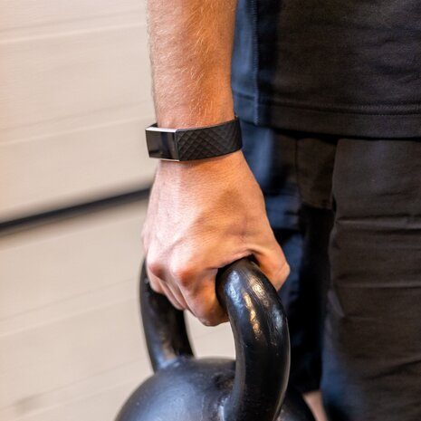 Strap-it Strap-it Correa silicona Fitbit Charge 4 (negra)