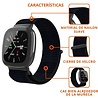 Strap-it Strap-it Correa nylon Fitbit Sense 2 (negro) Strap-it Strap-it Correa nylon Fitbit Sense 2 (negro)