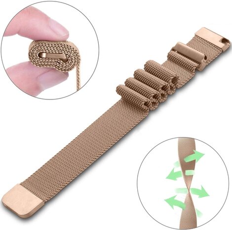 Strap-it Strap-it Correa Milanesa Withings Steel HR - 36mm (oro rosa) Strap-it Strap-it Correa Milanesa Withings Steel HR - 36mm (oro rosa)