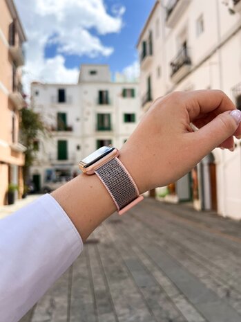 Strap-it Strap-it Correa Apple Watch nylon (rosa) Strap-it Strap-it Correa Apple Watch nylon (rosa)