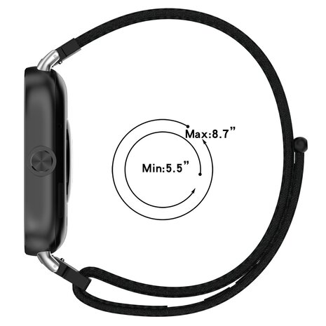 Strap-it Strap-it Correa nylon Xiaomi Smart Band 9 Pro (negro) Strap-it Strap-it Correa nylon Xiaomi Smart Band 9 Pro (negro)