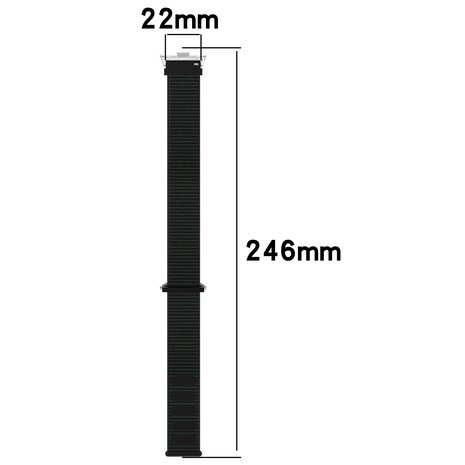 Strap-it Strap-it Correa nylon Xiaomi Smart Band 9 Pro (negro) Strap-it Strap-it Correa nylon Xiaomi Smart Band 9 Pro (negro)