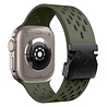 Strap-it Strap-it Correa silicona air con P-buckle Apple Watch (verde militar) Strap-it Strap-it Correa silicona air con P-buckle Apple Watch (verde militar)