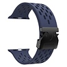 Strap-it Strap-it Correa silicona air con P-buckle Apple Watch (azul oscuro) Strap-it Strap-it Correa silicona air con P-buckle Apple Watch (azul oscuro)