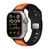 Strap-it Strap-it Correa de silicona premium outdoor Apple Watch (naranja/negra) Strap-it Strap-it Correa de silicona premium outdoor Apple Watch (naranja/negra)