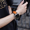 Strap-it Strap-it Correa de silicona premium outdoor Apple Watch (naranja/negra) Strap-it Strap-it Correa de silicona premium outdoor Apple Watch (naranja/negra)