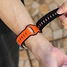 Strap-it Strap-it Correa de silicona premium outdoor Apple Watch (naranja/negra) Strap-it Strap-it Correa de silicona premium outdoor Apple Watch (naranja/negra)