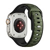 Strap-it Strap-it Correa de silicona premium outdoor Apple Watch (verde militar/negra) Strap-it Strap-it Correa de silicona premium outdoor Apple Watch (verde militar/negra)
