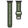 Strap-it Strap-it Correa de silicona premium outdoor Apple Watch (verde militar/negra) Strap-it Strap-it Correa de silicona premium outdoor Apple Watch (verde militar/negra)