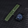 Strap-it Strap-it Correa de silicona premium outdoor Apple Watch (verde militar/negra) Strap-it Strap-it Correa de silicona premium outdoor Apple Watch (verde militar/negra)